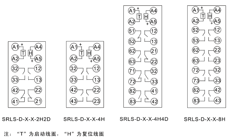 SRLS-B-110-110-2H2D內(nèi)部接線圖