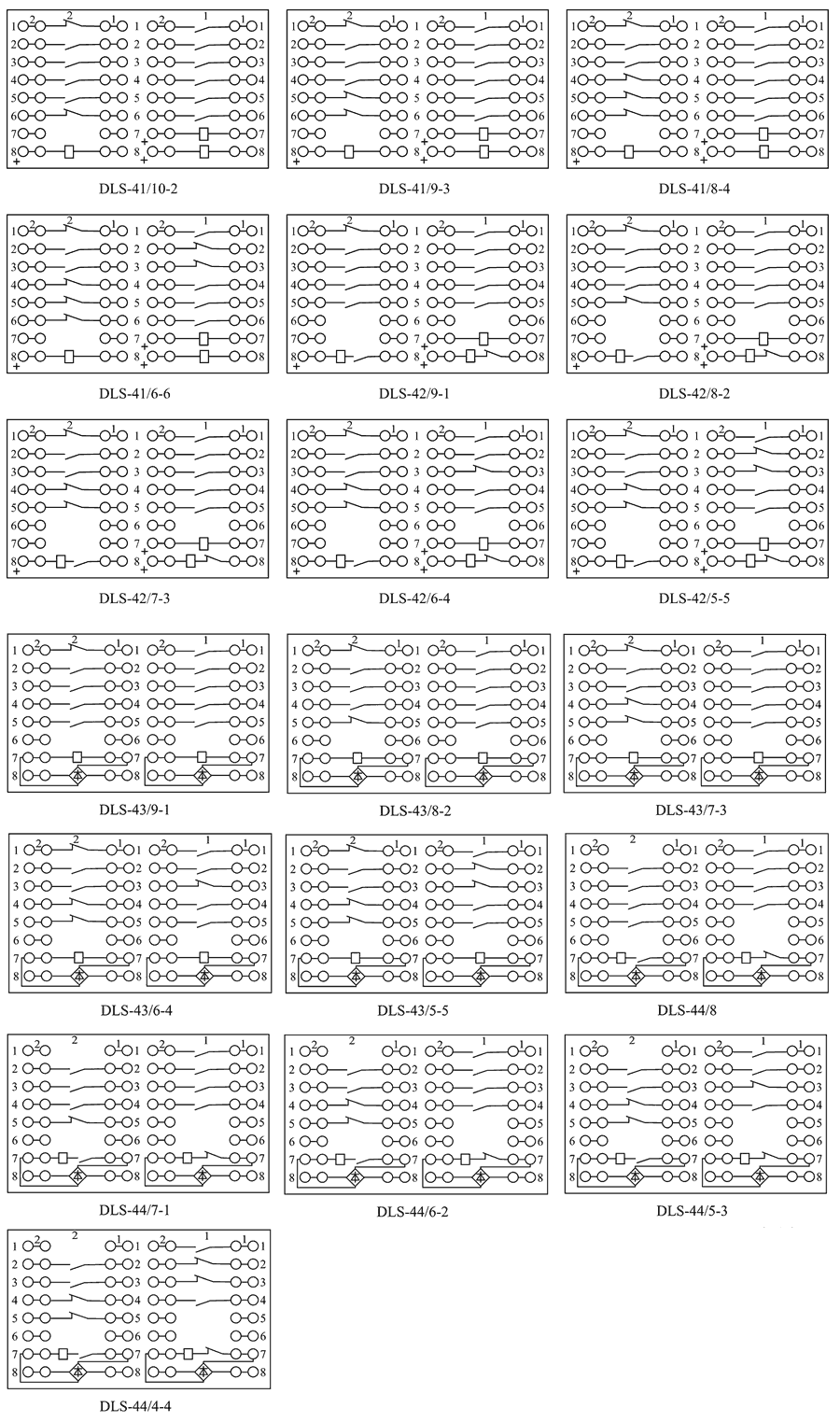 DLS-43/7-3內(nèi)部接線圖